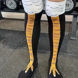 Cosplay Long Chicken Socks NIP